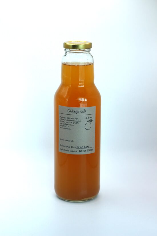 Cidoniju sula 750ml